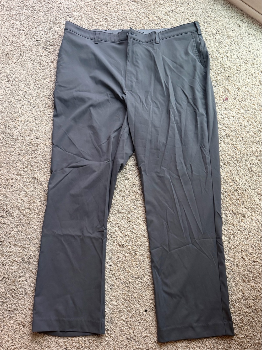 Hogan Golf Men's Dress Pants in Charcoal Gray